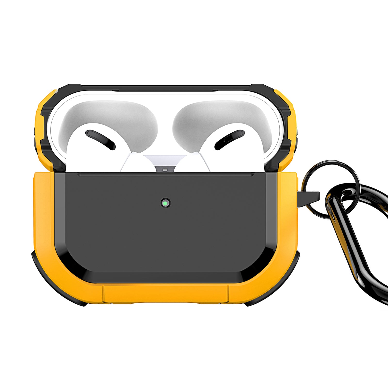 DUX DUCIS PECA Series for Apple AirPods Pro 2 Armor Cover Shock-Absorbing PC+TPU Earphone Case with Keychain DUX DUCIS PECA Series for Apple AirPods Pro 2 Armor Cover Shock-Absorbing PC+TPU Earphone Case with Keychain